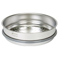 키친아트 스텐304 무연마제 실리콘링 스티머, 1개, 26cm