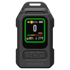 벤딕트 언템드 일산화탄소 이산화탄소 동시 측정 경보기 브리드 UTM-CD2A, 1개, 블랙