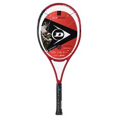 DUNLOP 2021 CX200 98 16 x 19 G2 4(1/4) 305g, 紅色 + 黑色, 1個, 2021 CX 200