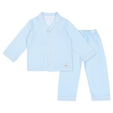 ORGANICMOM 兒童條紋長袖睡衣套裝 MISSSW02