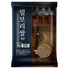 오리지널그레인 국내산 밀보리쌀, 3kg, 1개