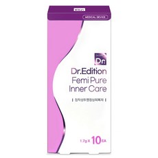 닥터에디션 페미퓨어 이너케어 MD 연고 점착성투명창상피복재 10p, 1개, 17g