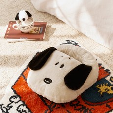 rooM.D Snoopy 腳踏熱敷按摩器 USB 溫熱暖腳器, 白色, RD-08