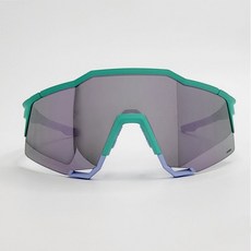 100% Speedcraft 太陽眼鏡 60007-00027, 柔和觸感薄荷綠(鏡框), 超級薰衣草(鏡面鏡片), 1個
