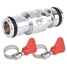 YNET 智慧雙向接頭 + 手把水管束帶 大 2入組, 單一顏色, 1套