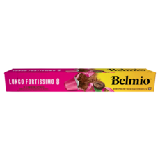 Belmio 比利時 大杯馥特 咖啡球 LungoFortissimo, 5.2g, 10個裝, 1組