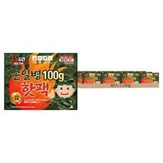 孫一兵 軍用口袋型暖暖包 100g 40入 + 收納袋套組, 1套