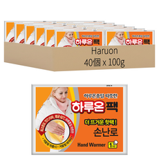 Haruon 更熱口袋型暖手包 100g 4個裝, 10套