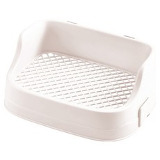 PET'S HANDLER Rabbit LY-304 龍貓寬版便盆 36 x 24 x 15.5 cm, 1個, 白色