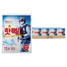 Tamsaa 口袋型大容量暖暖包 韓國製 140g, 50個