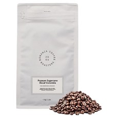 Bonanza Popayan 哥倫比亞蔗糖處理法低咖啡因咖啡豆, 1kg, 1個, 原豆(未研磨)