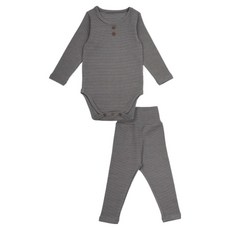 피카부 신생아용 보잉 바디수트 + 하의 세트