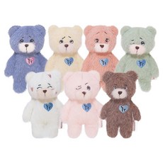 Teddy TaleS Next Kiss Weekly Bear 絨毛娃娃, 隨機出貨, 1個, 8cm