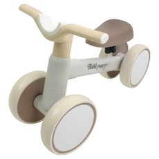 PAPASTOY bable puary Balance Bike J2 幼兒室內滑步車, 米色, 1個