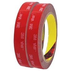 브이에이치비 초강력 아크릴폼 그레이 양면테이프 24mm x 5m, 2개