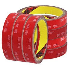 브이에이치비 초강력 아크릴폼 그레이 양면테이프 24mm x 1.5m, 7개