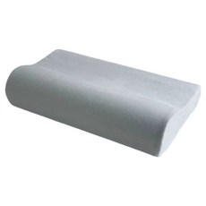 스마일깨비 인체공학적 경추지지 수면베개, 라이트그레이 스폰지폼, 1개