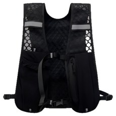 HnEx Air-fit 運動跑步背心包, 黑色, 1個