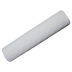 Smile Gggebi 簡潔圓筒形辦公室用記憶棉頸椎枕 圓筒形, 白色, 1個