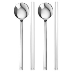 바겐슈타이거 라뜰리에 유광 수저 세트, 1세트, 숟가락 2p + 젓가락 2p