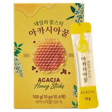 데일리 꿀스틱 아카시아꿀 10p, 1개, 100g