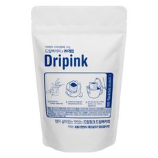 Dripink 夾鏈袋包裝 西達摩 G4 濾掛式咖啡, 10g, 1個, 20入