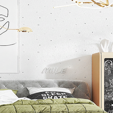 로이라이프 따뜻한 분위기의 접착식 방수방습 벽지 10p, 별빛하늘