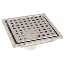 철물대장 협력업체 스텐 육가 배수구 고급형 센터 75mm, 1개, 실버