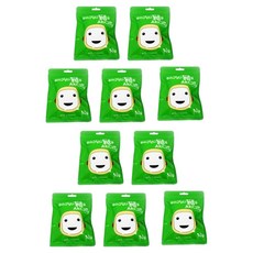 Global Easy 漂浮阿奇黏土, 白色, 10個