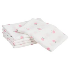 아가짱 에어 천 기저귀 대형, 복숭아, 5개