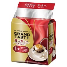 키커피 드립백 그랜드 테이스트 모카 블렌드, 6g, 1개, 15개입