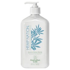 Australian Gold 金色澳洲 Hempnasion 蘆薈 & 海洋水潤彈力延長身體乳, 1個, 535ml
