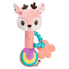 sozzy OhBabyLaugh 搖鈴手握棒, 粉色小鹿, 1個