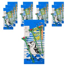 999피싱 선상 원투 낚시 세이코 3단 서해 만능 바늘, 10개, 1개입