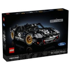 LEGO Technic系列 動力科技 1966 Ford GT40 MKII 1966 Ford GT40 MKII Race Car 42223, 混和顏色, 1個