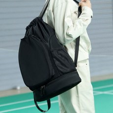 American Road 束口大容量運動後揹包 BRP2721, 黑色, 1個