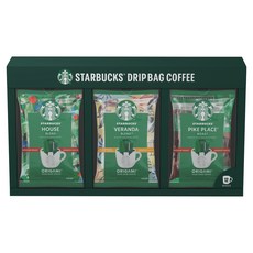 STARBUCKS 星巴克 濾掛包綜合組 濾掛包經典綜合 4入 + 濾掛包陽臺綜合 4入 + 濾掛包派克市場 4入 套組, 1套