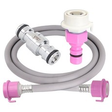 YNET 智慧型延長洗衣機熱水管 2m, 1個, 單一商品