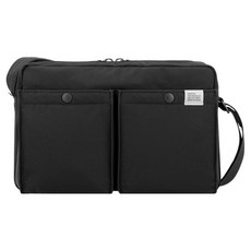sweetch 男女通用斜揹包 004, 1.Black