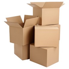 구오 택배박스 종이상자, 갈색, 180개