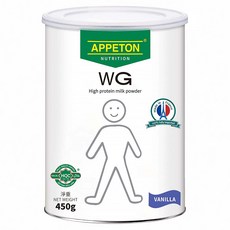 APPETON 愛必頓 高蛋白粉 香草味, 450g, 1個