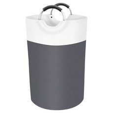 Kosallu 大容量可折疊手提式洗衣籃, 灰色