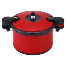 Cookin IH電磁爐彩色壓力鍋 11人份, 紅色, 1個, 6L