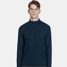 tesla 男士日常高領T恤