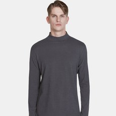 tesla 男士日常高領T恤