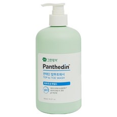 그린핑거 판테딘 더마 저자극 탑투토 올인원 워시, 1개, 500ml