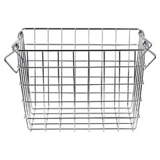 플라라 스텐 와이어 바스켓, 실버, 1개