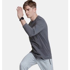 tesla 男士日常 Sorona 長袖 T 恤