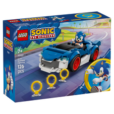 LEGO 77117 音速小子系列 閃電跑車 Sonic Speedster Lightning, 混和顏色, 1套