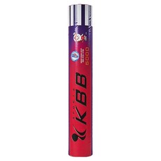 케이비비스포츠 거위깃털 상급자 게임용 배드민턴 셔틀콕 KBB5000, 화이트, 12개입, 1개